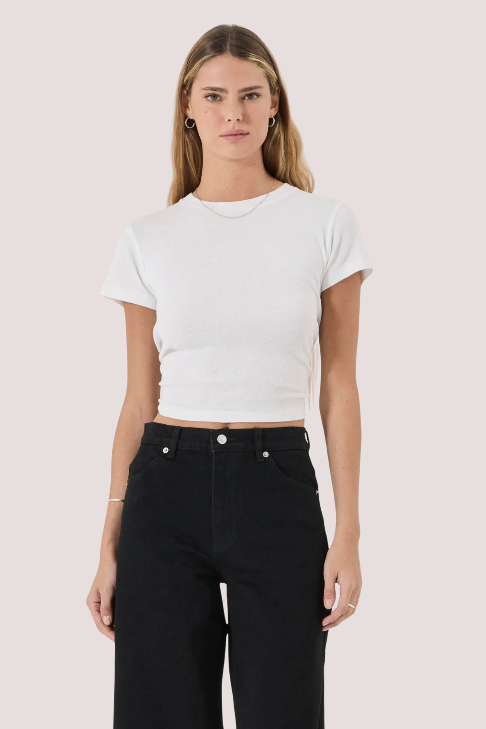 Gigi Barrel Jean | Forever Black