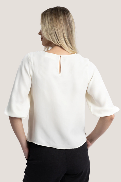 Ivy Blouse | Ivory