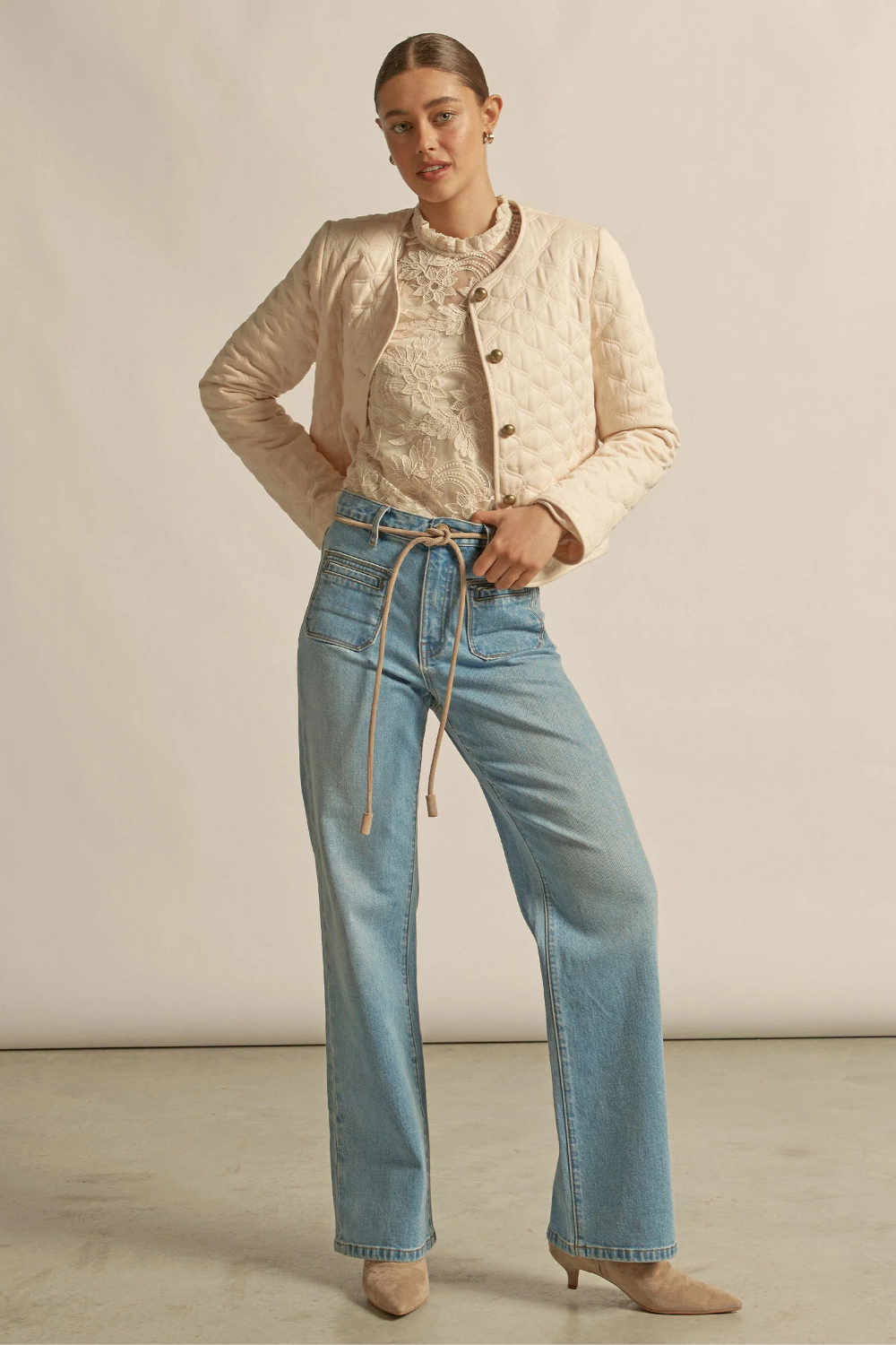 Scribe Jacket | Ecru