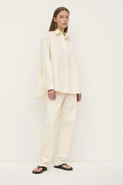 Marigold Poplin Long Sleeve Shirt | Butter