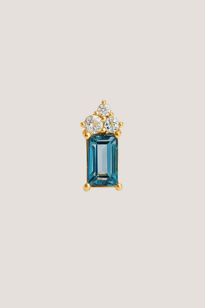 18k Gold Vermeil Endless Devotion Stud Earrings