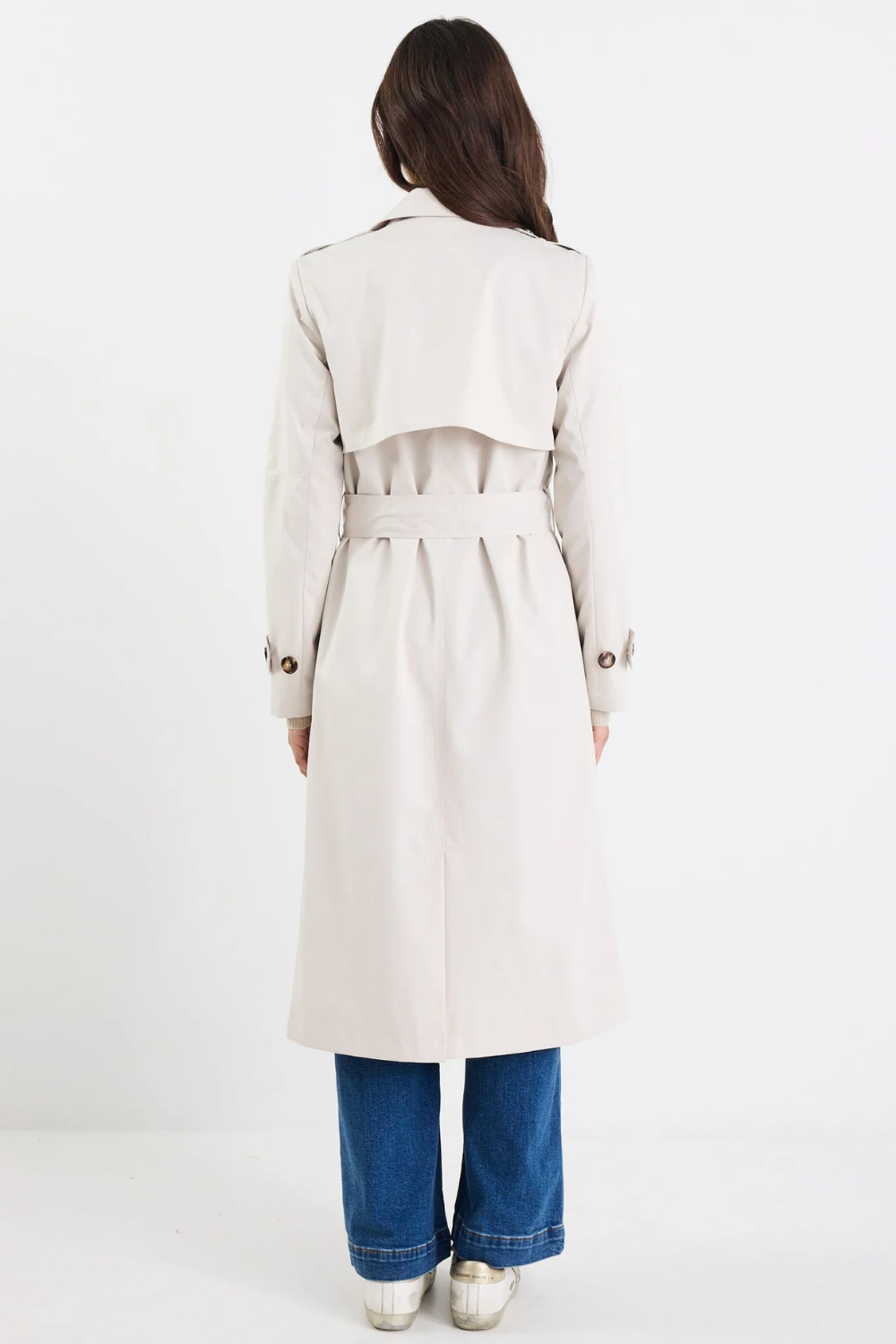 Kensington Bone Trench Coat