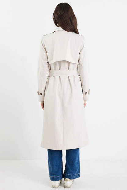 Kensington Bone Trench Coat