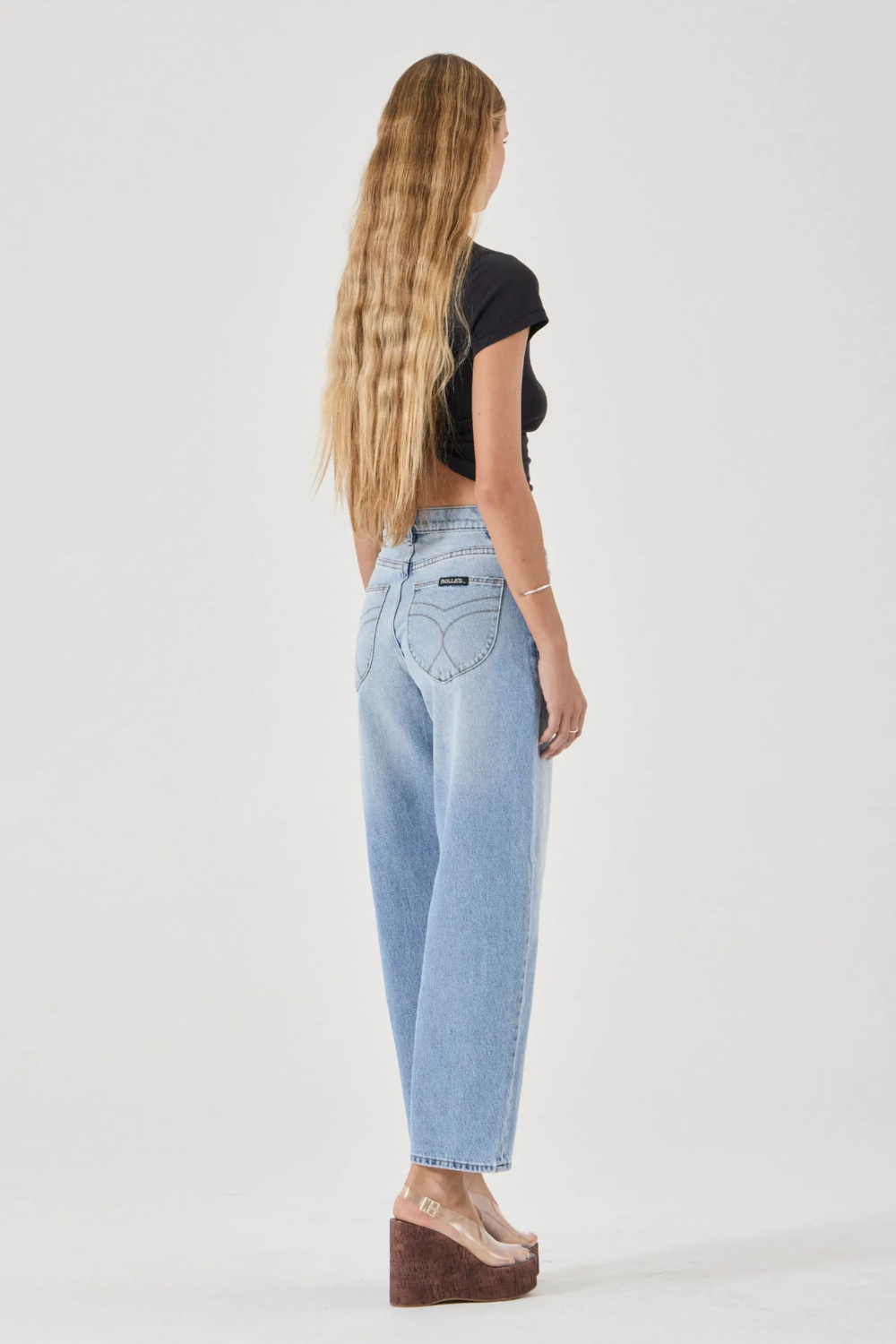 Gigi Barrel Jean | Brad Blue