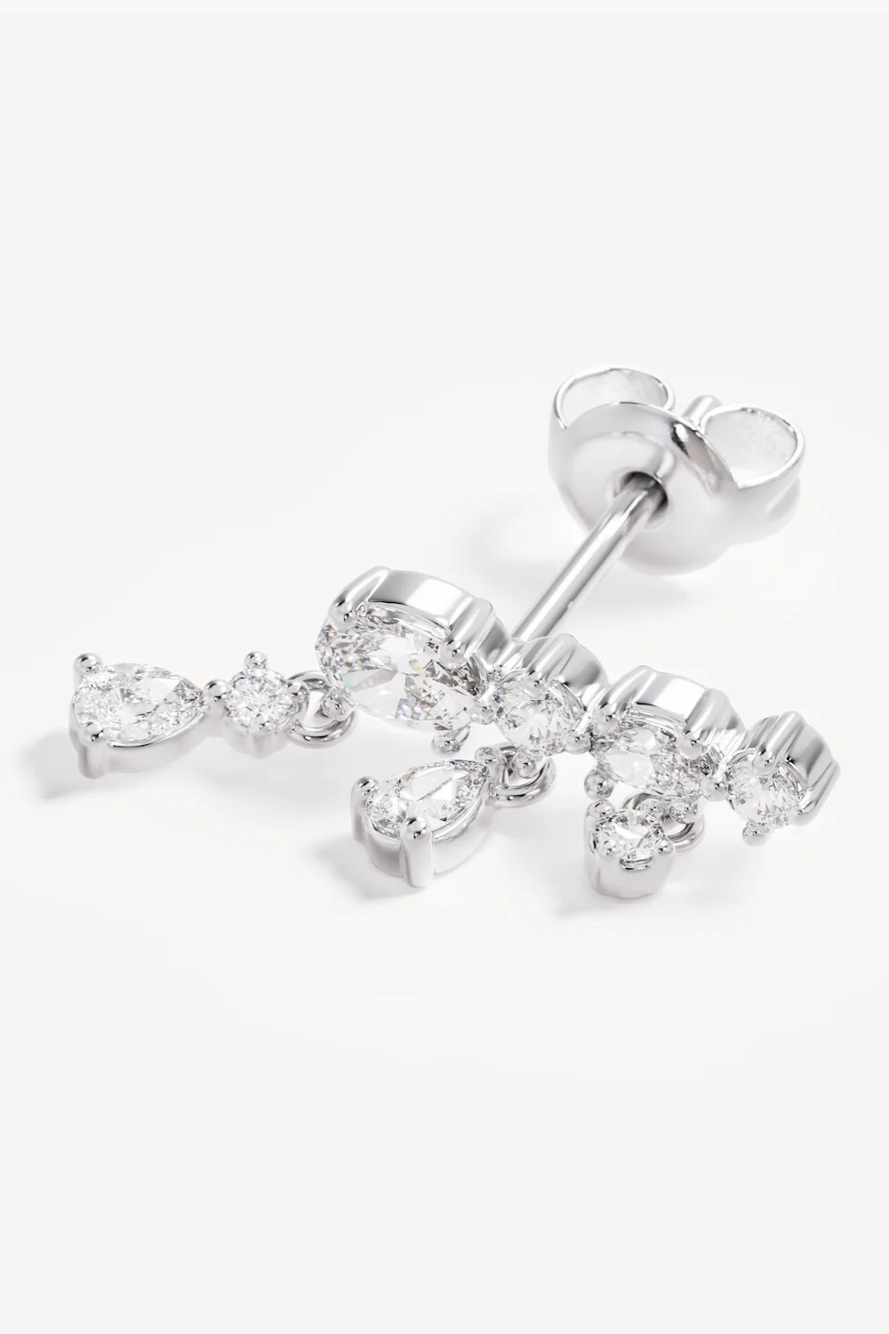 Sterling Silver Cosmic Whisper Ear Crawler