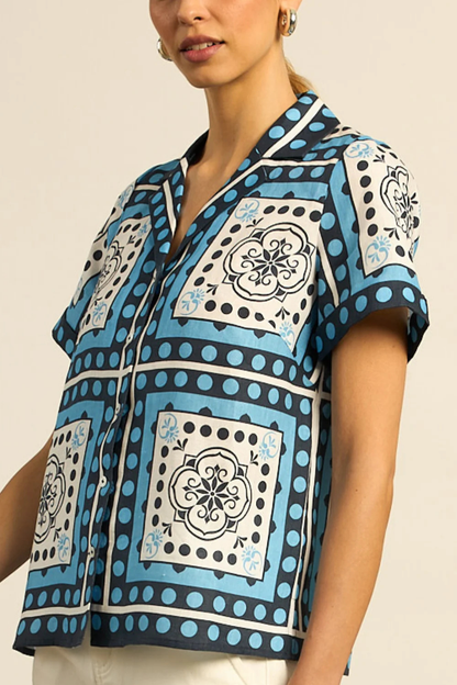 Lumen Top | Bay Scarf