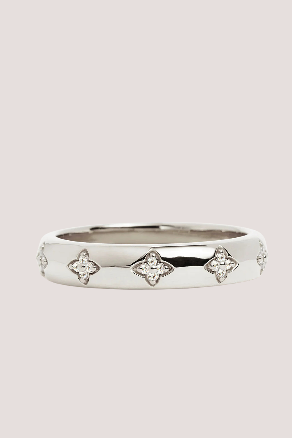 Sterling Silver Bloom With You Lotus Ring