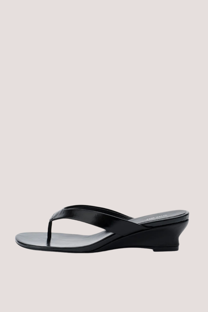 Jilly | Black Oily Crinkle