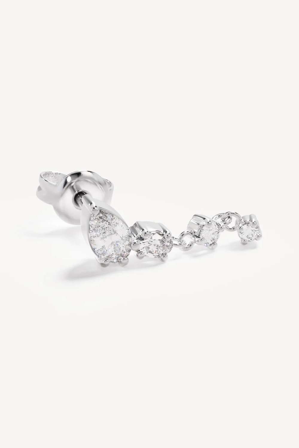 Sterling Silver Guided By The Stars Drop Earrings