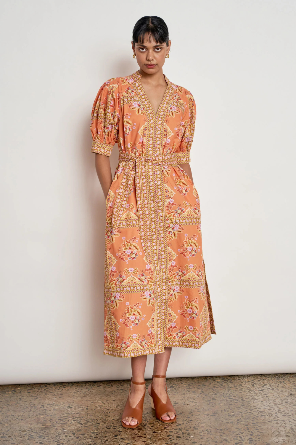 Impart Dress | Marigold Glow