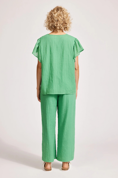 Orsula Button Top | Jade