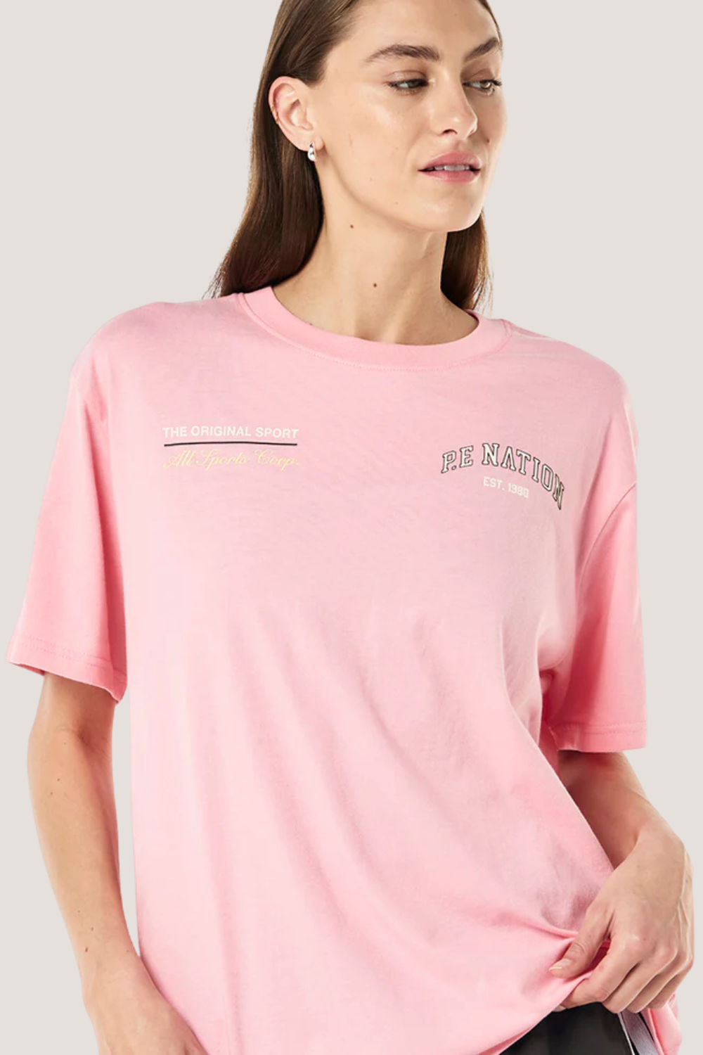 Base Tee | Candy Pink