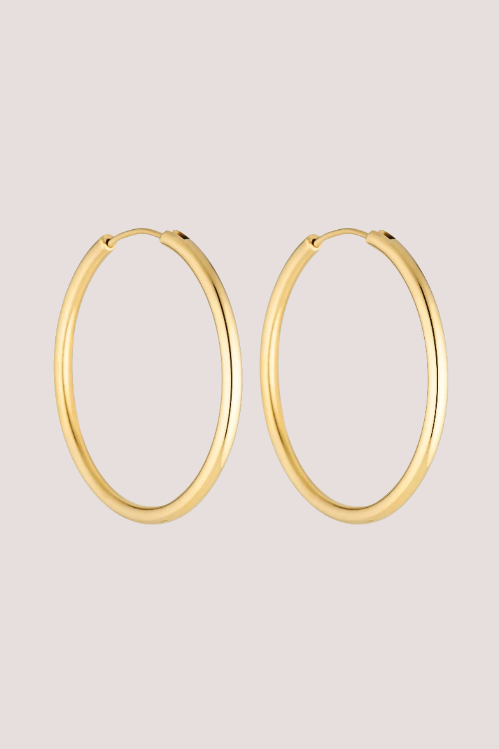 Chubby 90's Hoops Gold | 40mm