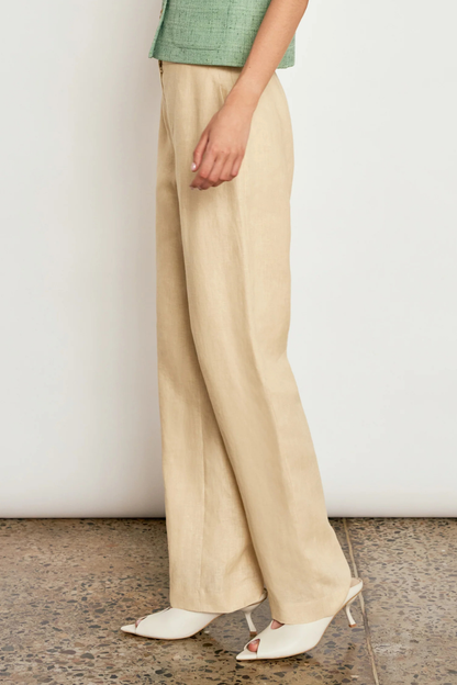 Offset Pant | Eggshell