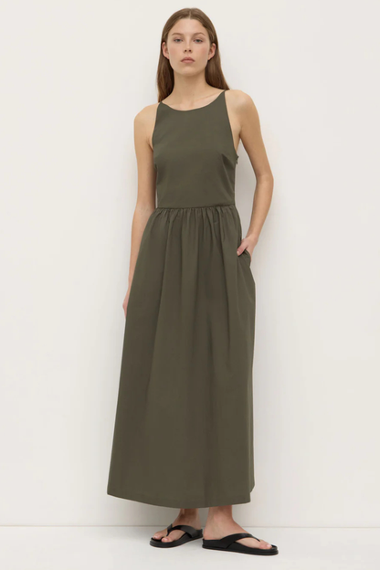 Posie Midi Dress | Moss