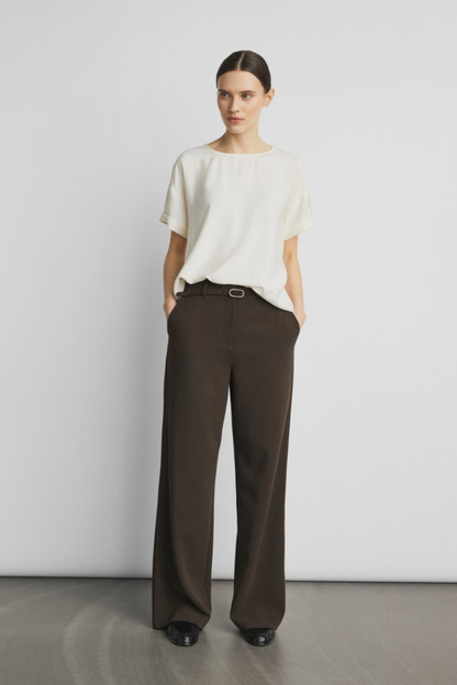 MSCHBasina Amabella SS Top | Egret