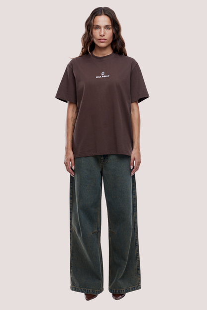 Lexi Logo Tee | Mocha