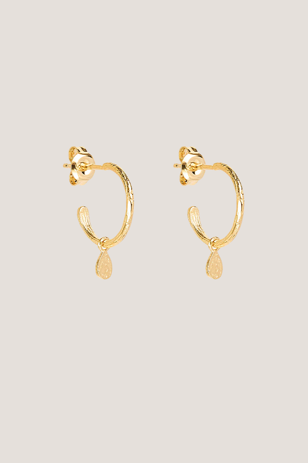 18k Gold Vermeil Grace Hoops