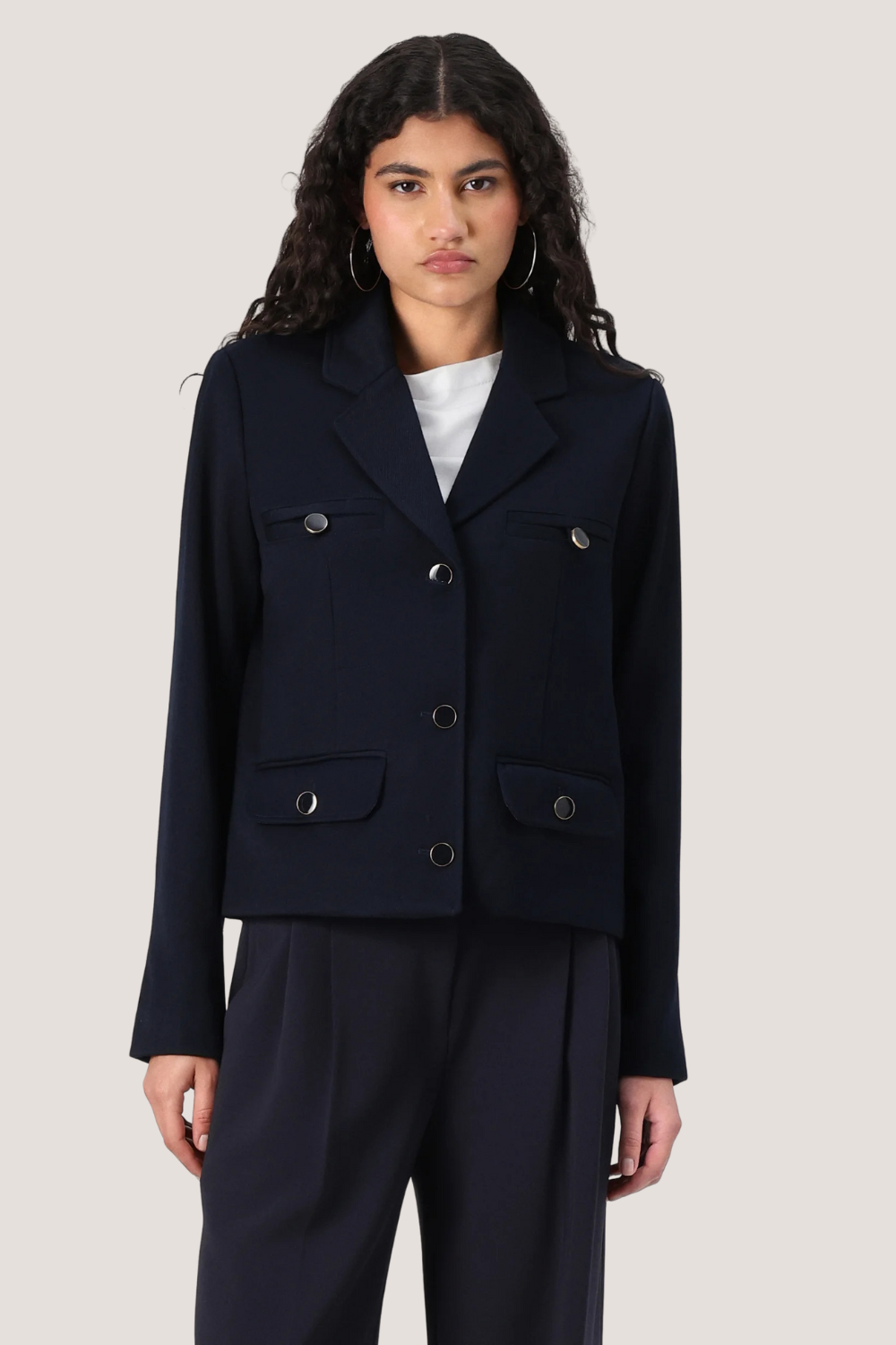 MSCH Elina Blazer | Sky Captain