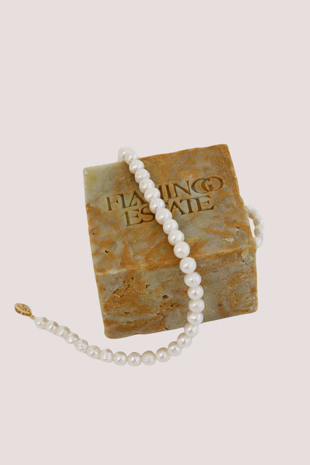 Chubby Pearl Necklace 8mm | Gold