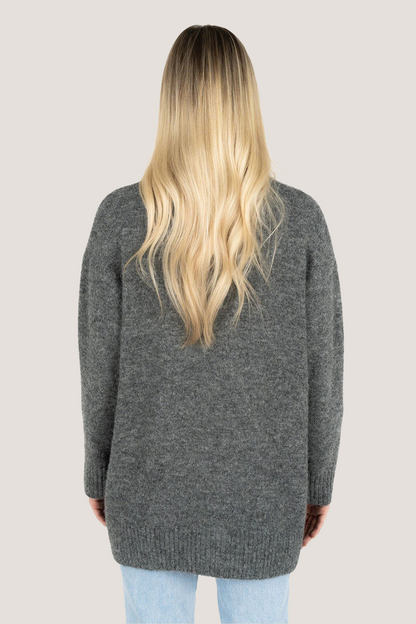 Lattitude Cardi | Charcoal