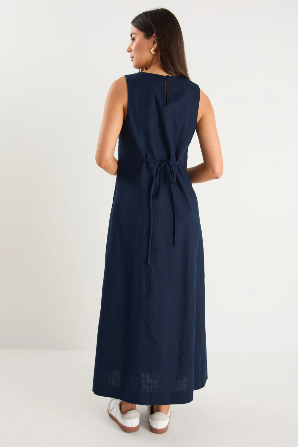 Future Ink Sleeveless Midi Dress