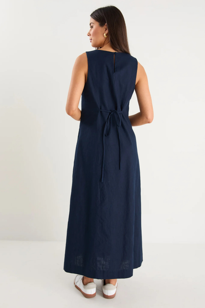 Future Ink Sleeveless Midi Dress