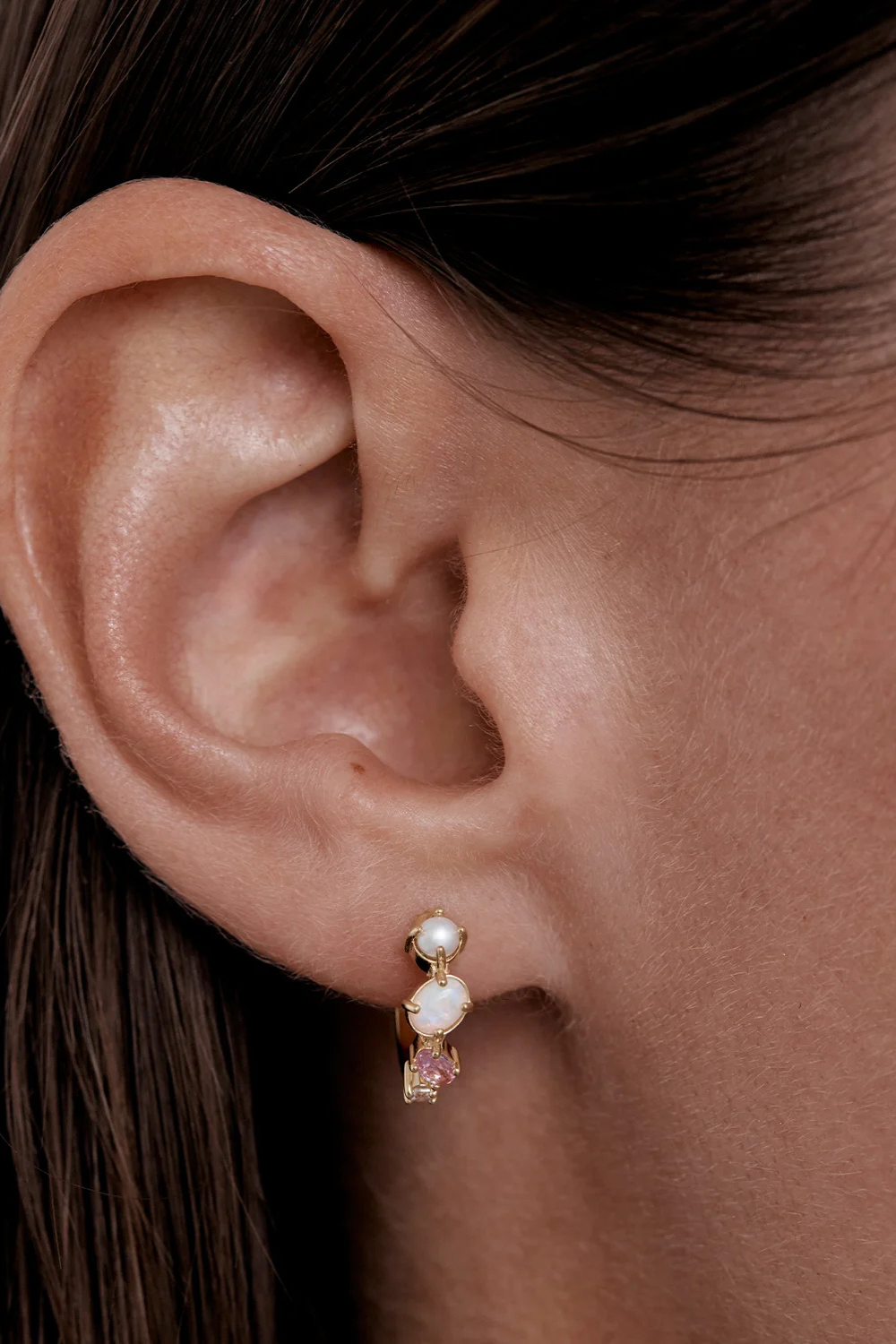 18k Gold Vermeil Cosmic Bloom Hoops