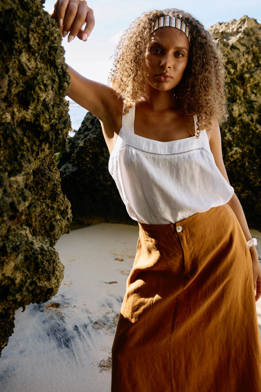 Miramar Tank | White