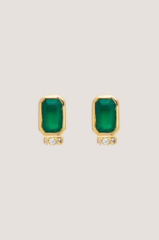 18k Gold Vermeil Strength Within Stud Earrings