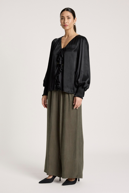 San Frill Top | Black