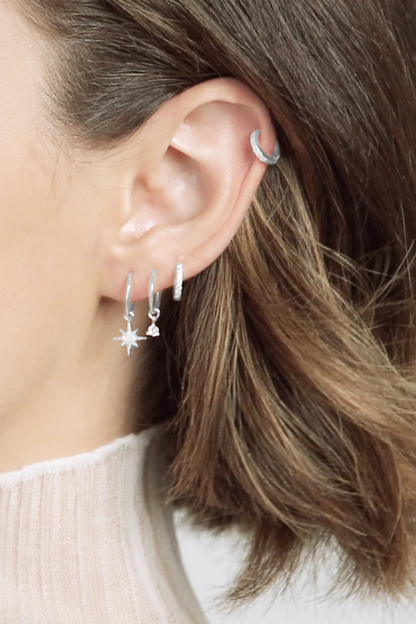 North Star Mini Hoops | Silver