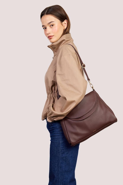 Becks Crossbody | Espresso Luxe