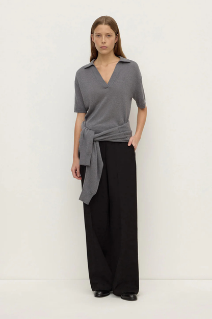 Mira Polo | Dark Grey Marle