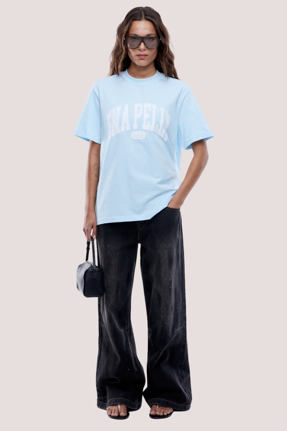 Collegiate Tee | Light Blue