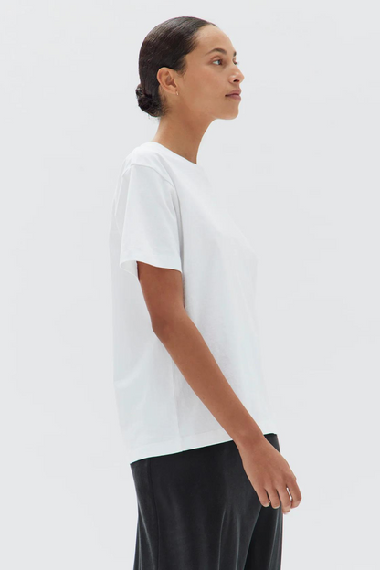 Organic Base Tee | White