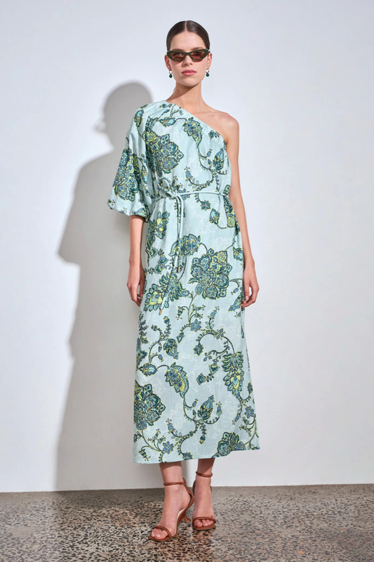Silhouette Dress | Fern Paisley