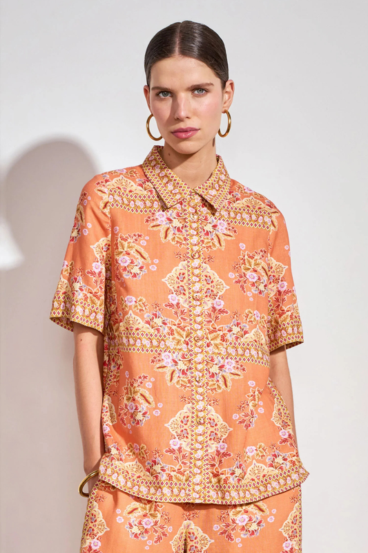 Glare Top | Marigold Glow