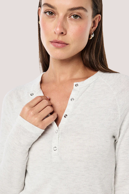 Haven LS Top | Snow Marle
