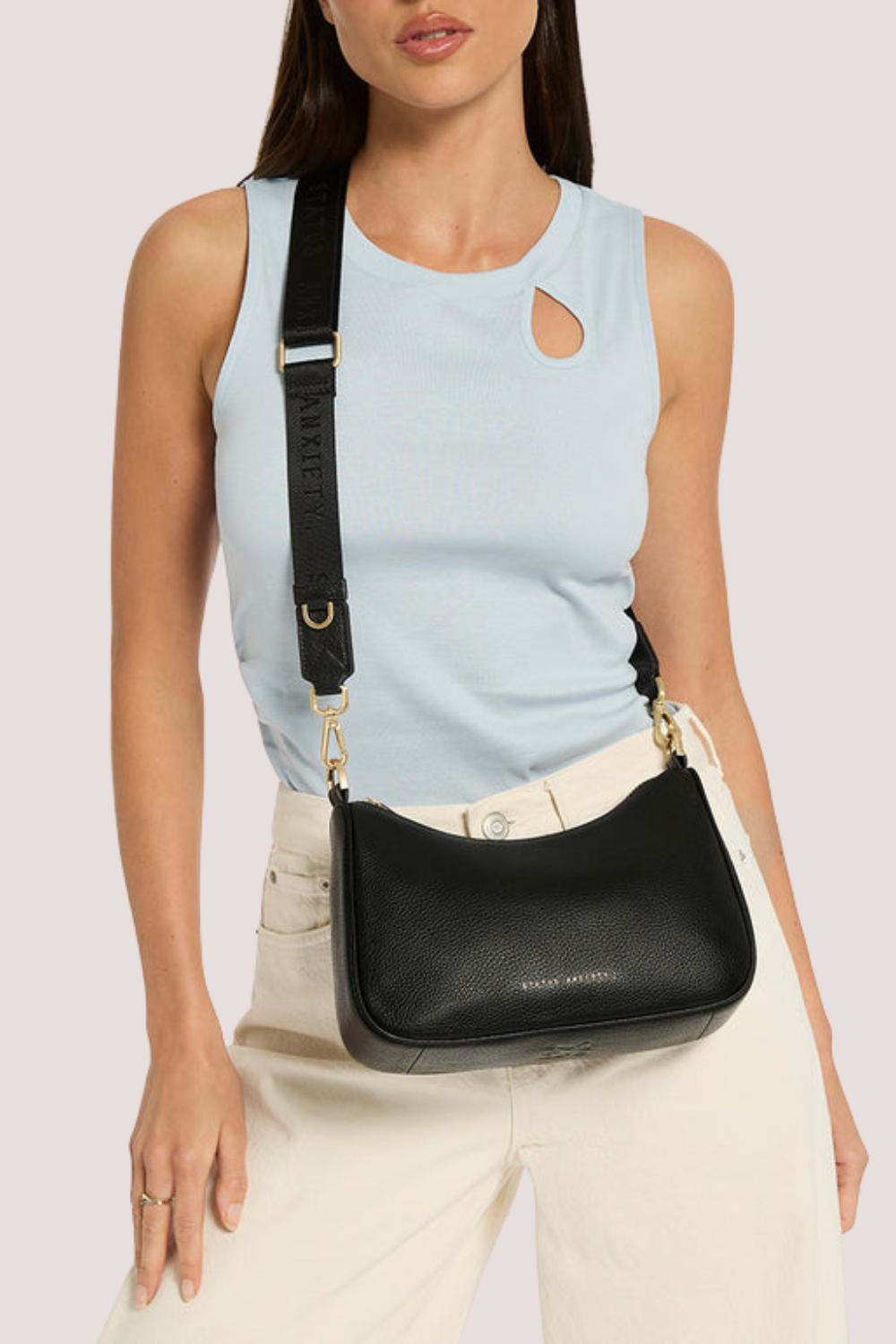 Look Both Ways | Black/Brushed Gold