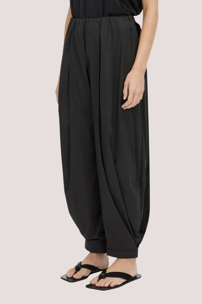 Rhia Balloon Leg Pant | Black