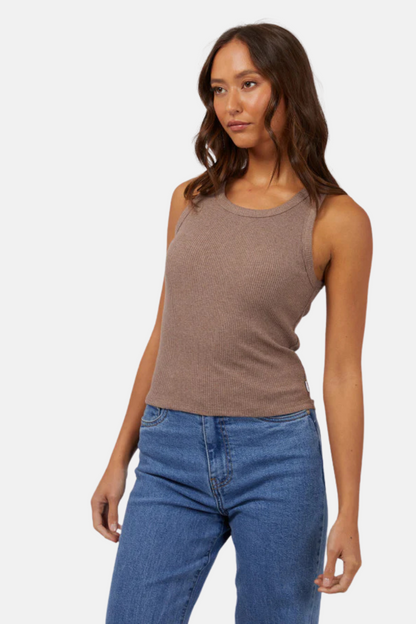 Ella Tank | Brown