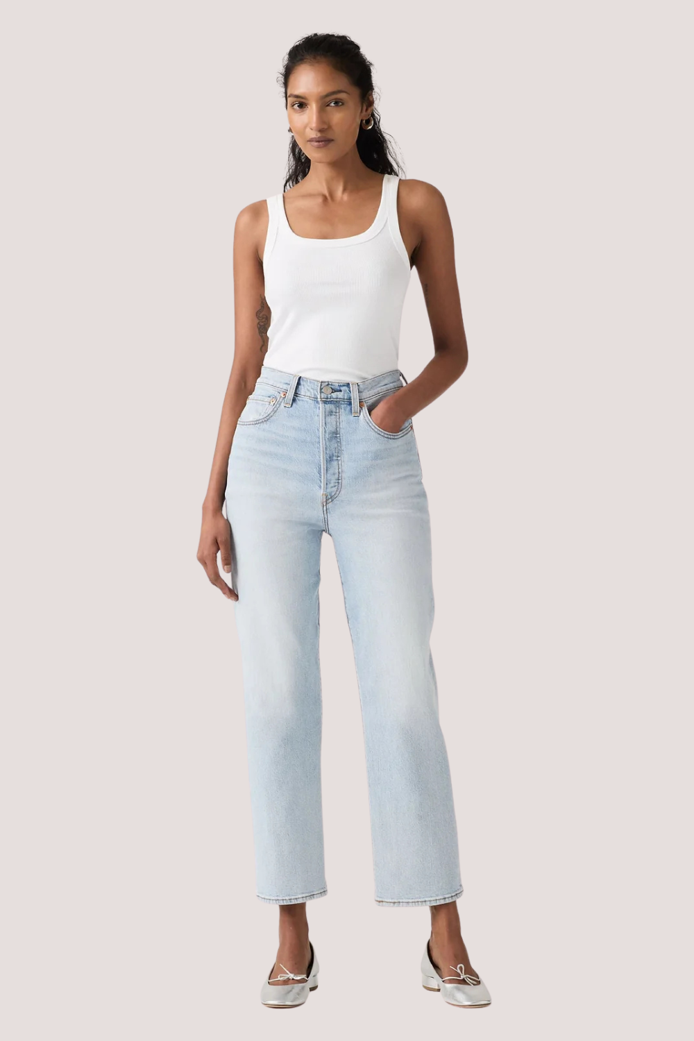 Ribcage Striaght Ankle Jeans | Filter Her