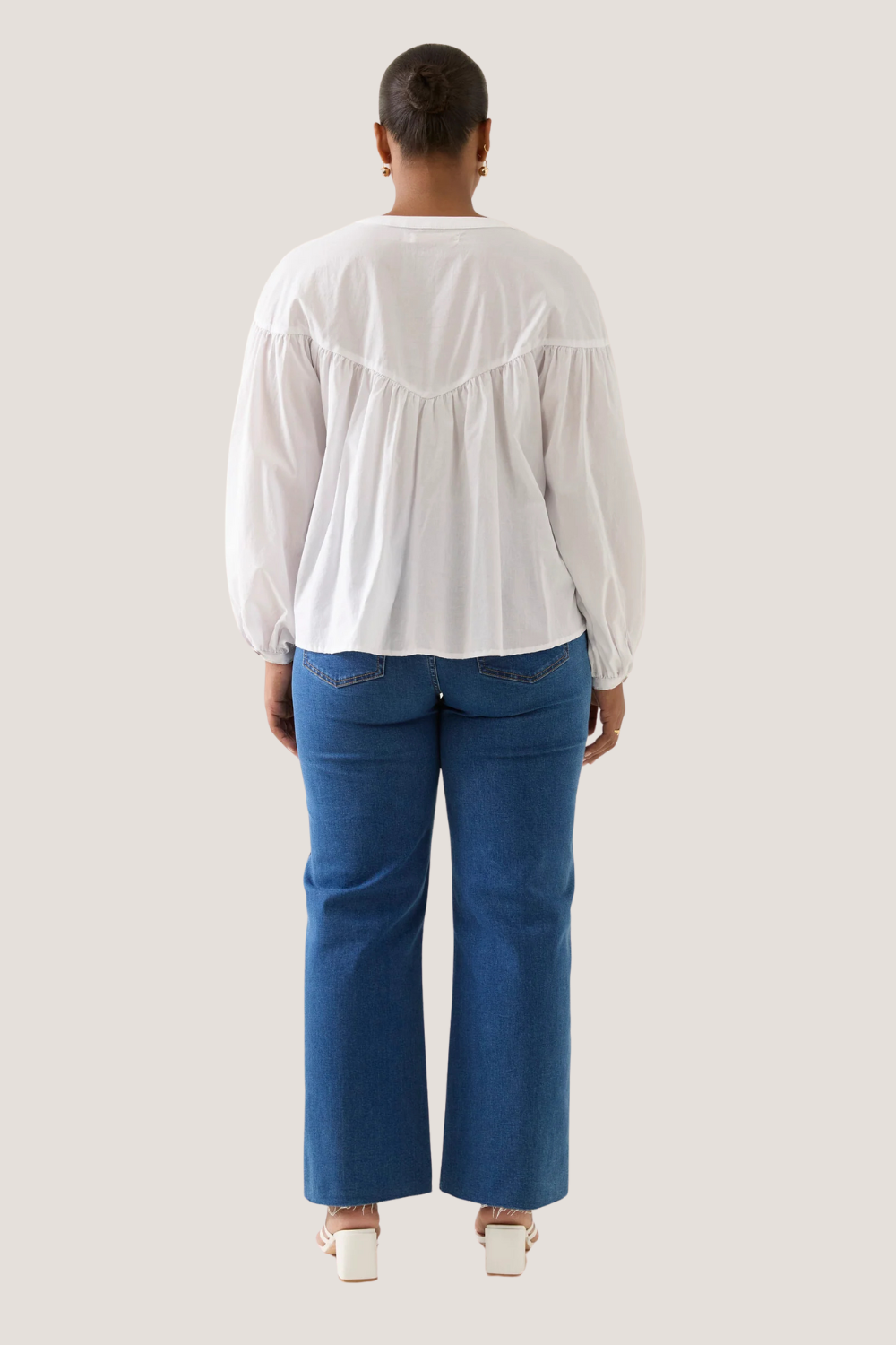 Aurora Button Blouse | Lotus