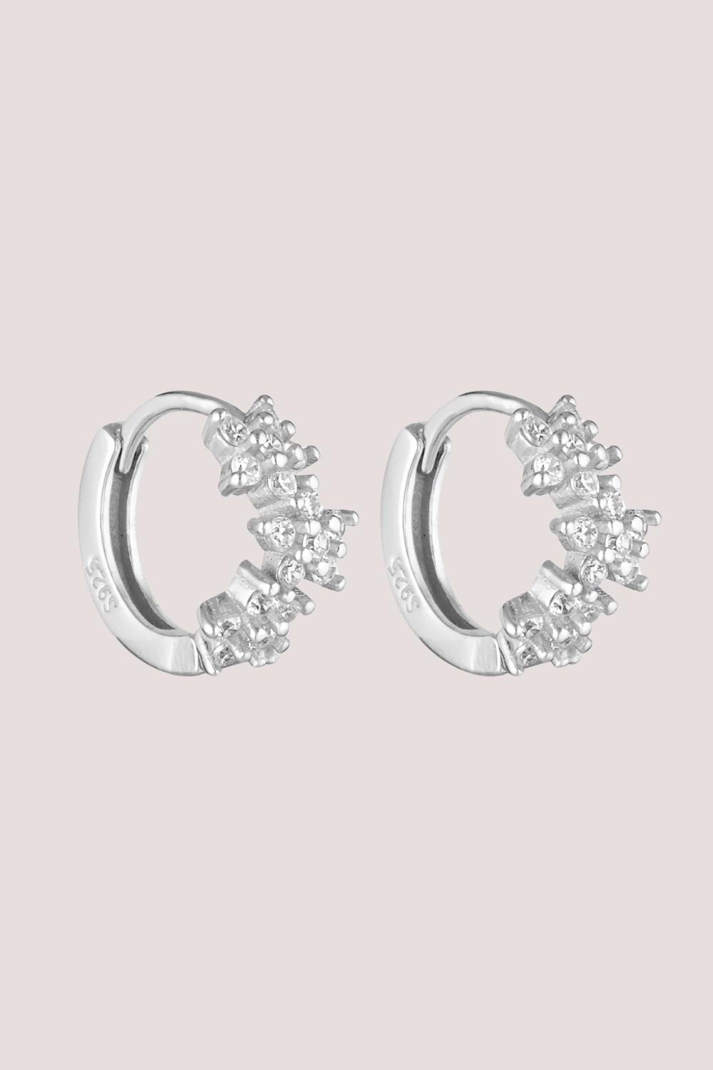 Galaxy Huggies | Sterling/Clear