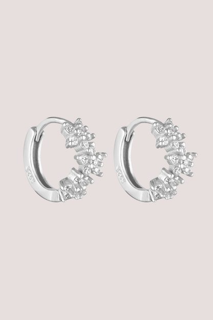 Galaxy Huggies | Sterling/Clear