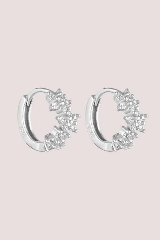 Galaxy Huggies | Sterling/Clear