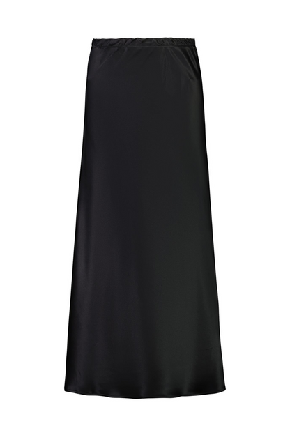 Enamoured Skirt Black Silk