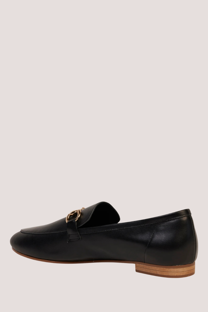 Leila Loafer | Black Calf