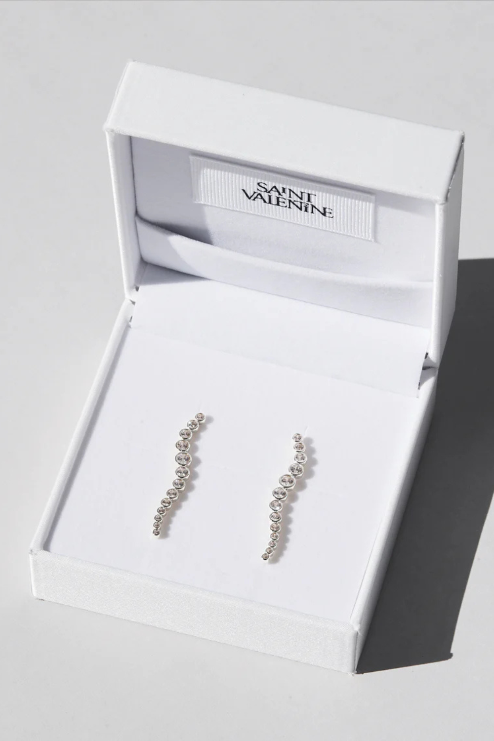Crescendo Drop Earrings | Silver